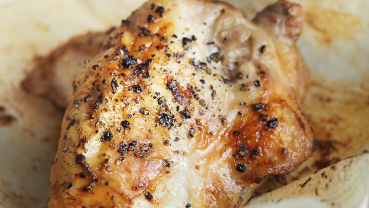 pečené kuře s hořčicí