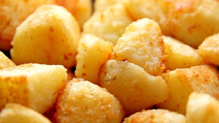 brambory s česnekem