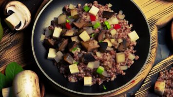Houbová pohanka – pohankový kuba. Připravte si tuto pochoutku