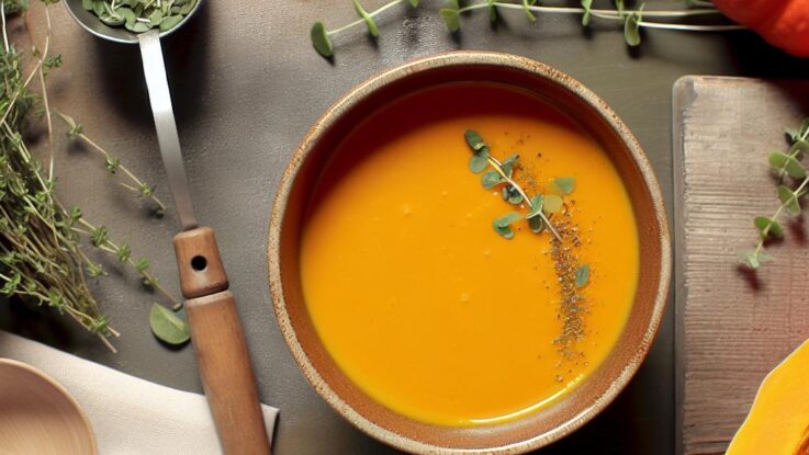 pumpkin soup dynova polevka vyzkousejte tuto dobrotu Pumpkin Soup – Dýňová polévka. Vyzkoušejte tuto dobrotu