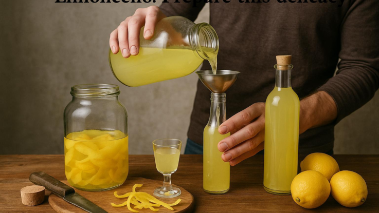 limoncello pripravte si tuto pochoutku Limoncello. Připravte si tuto pochoutku