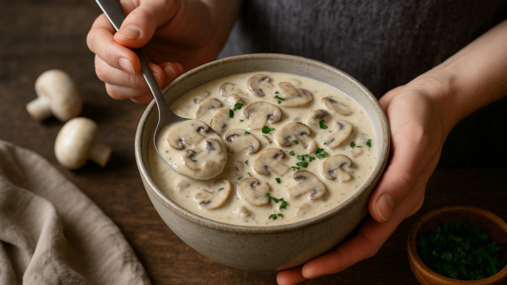 veganska houbova omacka pripravte si tuto pochoutku Veganská houbová omáčka. Připravte si tuto pochoutku