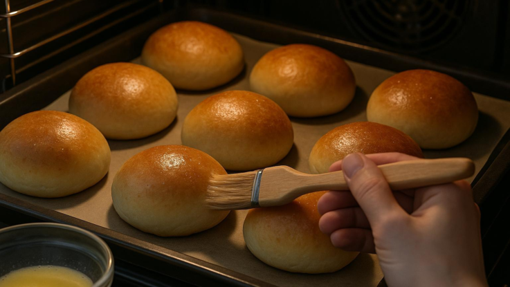 jak zabranit pripaleni buchet pri peceni spravna teplota tuk a pecici papir zajisti rovnomerne propeceni Jak zabránit připálení buchet při pečení? Správná teplota, tuk a pečicí papír zajistí rovnoměrné propečení