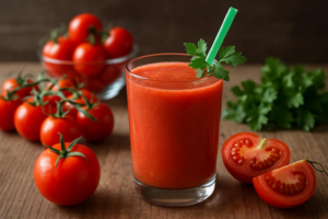 Rajčatové smoothie. Připravte si tuto pochoutku