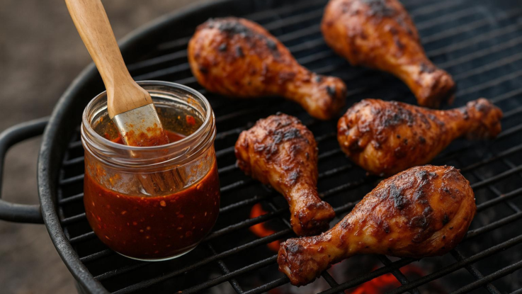 ostra barbecue marinada bbq zvladnete to i vy Ostrá barbecue marináda BBQ. Zvládnete to i vy?