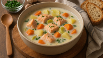 Norská rybí polévka. Udělejte si doma tuto dobrotu