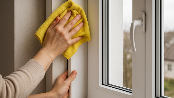 jak vratit plastovym oknum bily vzhled snadno i bez chemie Jak vrátit plastovým oknům bílý vzhled. Snadno i bez chemie