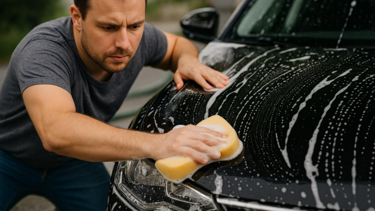 spravne myti auta bez smouh klic je v posloupnosti ukonu Správné mytí auta bez šmouh. Klíč je v posloupnosti úkonů