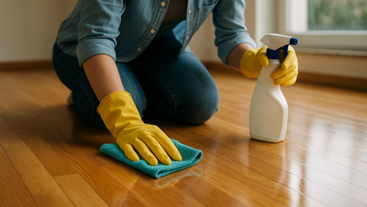 Naučte se čistit dřevěnou podlahu. Bude zářit jako nová