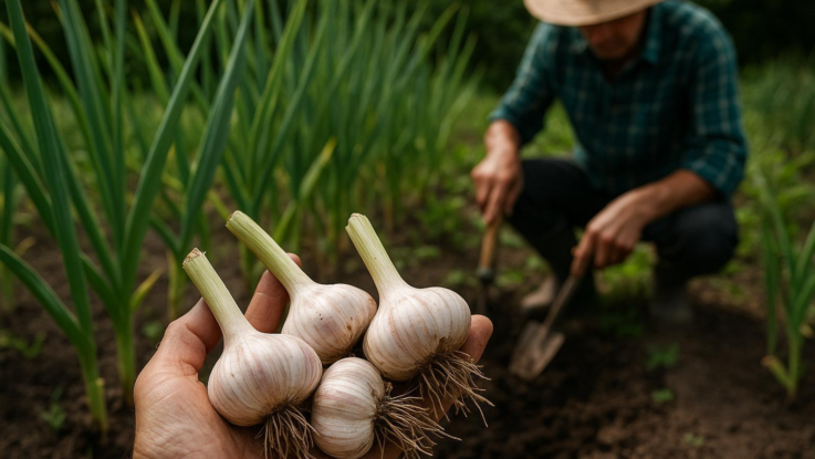 spravne pestovani cesneku vypestujete silne a chutne hlavicky Správné pěstování česneku. Vypěstujete silné a chutné hlavičky