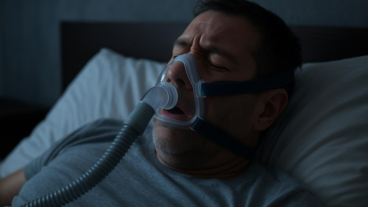 Spánková apnoe není jen chrápání. Tělo při ní každou noc bojuje o kyslík