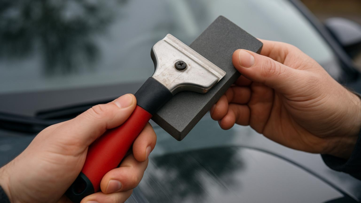 Jak nabrousit škrabku na sklo. Zabráníte poškrábání čelního skla