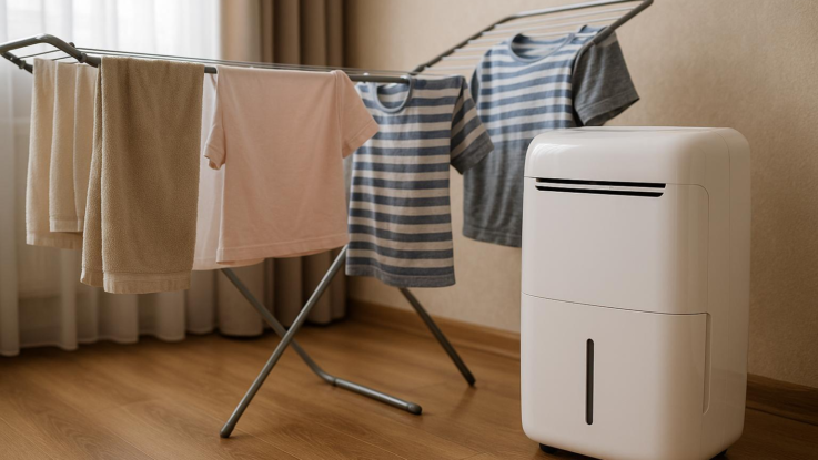 jak susit pradlo v byte bez vlhkosti staci maly trik s odvlhcovacem Jak sušit prádlo v bytě bez vlhkosti. Stačí malý trik s odvlhčovačem