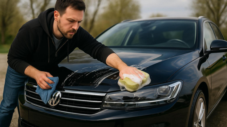 jak vycistit auto po zime odmeni se vam lesklym lakem Jak vyčistit auto po zimě. Odmění se vám lesklým lakem