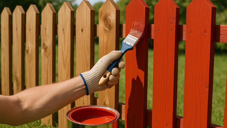 jak natrit plot aby vydrzel dele neudelejte chybu s volbou barvy Jak natřít plot, aby vydržel déle. Neudělejte chybu s volbou barvy