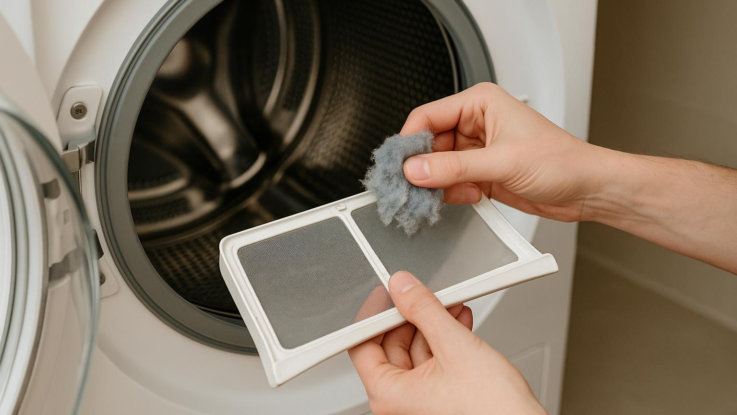 jak cistit filtr susicky suseni bude rychlejsi i levnejsi Jak čistit filtr sušičky. Sušení bude rychlejší i levnější