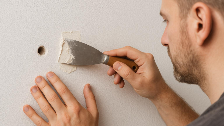 jak opravit omitku po vrtani otvory zmizi jako kouzlem Jak opravit omítku po vrtání. Otvory zmizí jako kouzlem