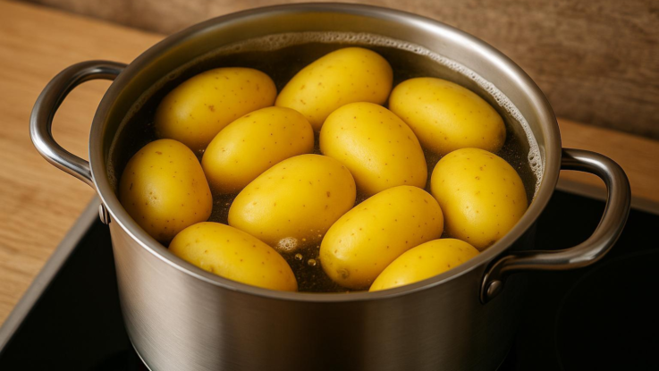 jak uvarit brambory aby zustaly zlute a nerozpadly se Jak uvařit brambory, aby zůstaly žluté a nerozpadly se