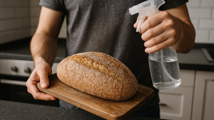 ztvrdly chleb nevyhazujte snadno ho ozivite behem par sekund Ztvrdlý chléb nevyhazujte. Snadno ho oživíte během pár sekund