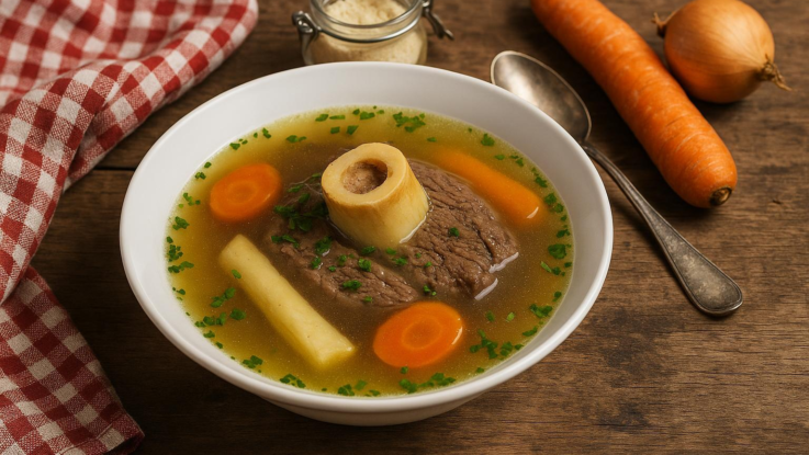 Hovězí vývar jako od babičky. Stačí přidat jednu nečekanou ingredienci