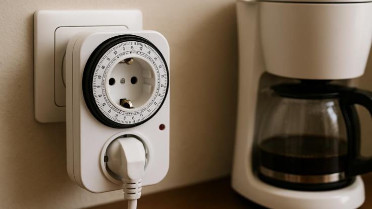 Jak použít časovač na zásuvce. Spotřebiče poběží jen, když je třeba