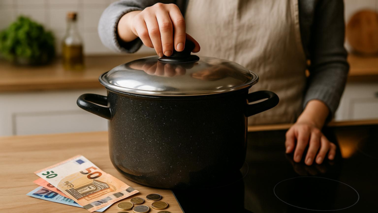 Vařte s víkem. Ušetříte značné peníze