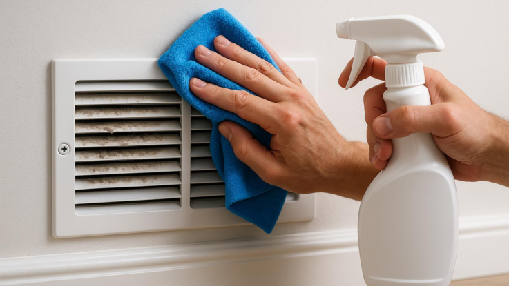 Jak čistit větrací mřížky. Proudí víc vzduchu a méně prachu