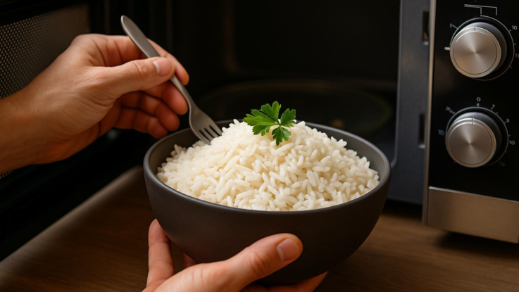 Rýže z mikrovlnky chutná jako čerstvě uvařená. Zkuste tento postup