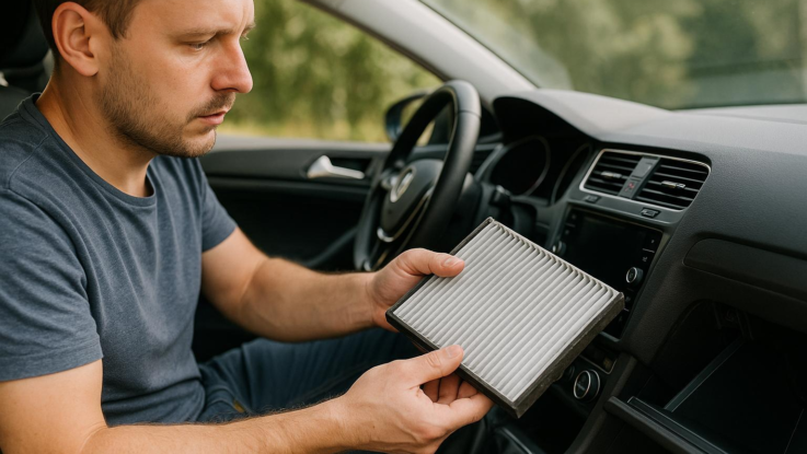Jak vyměnit kabinový filtr. Zvládnete to za pět minut
