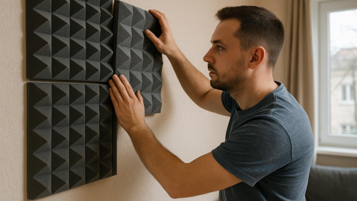 Odhlučněte pokoj sami. Snadné kroky pro domácí ztišení