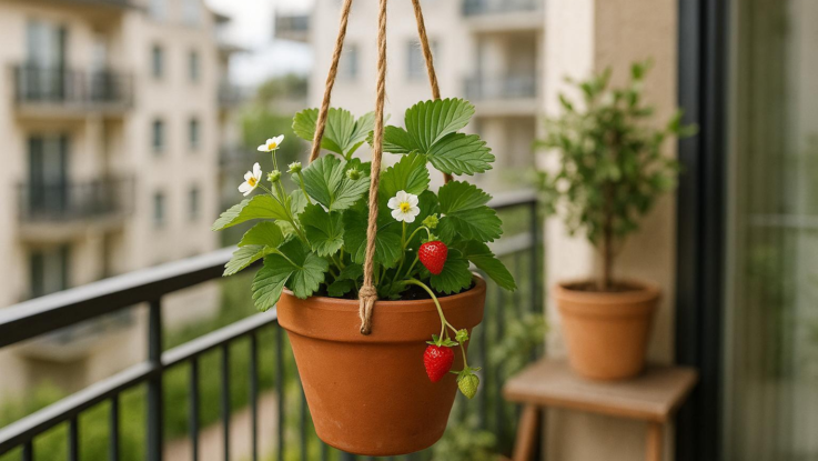 Jak vyrobit závěsný květináč. Oživí balkon i terasu