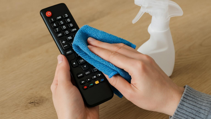 Jak vyčistit dálkový ovladač. Bude reagovat jako nový