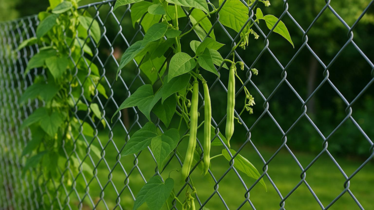 jak pestovat fazole na plote usetrite misto a sklidite vic Jak pěstovat fazole na plotě. Ušetříte místo a sklidíte víc