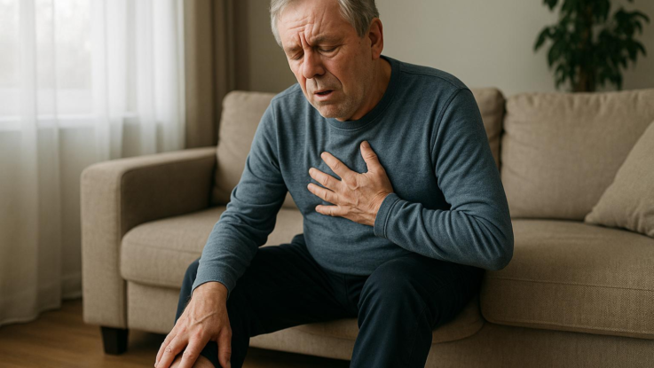 Srdeční selhání se projevuje dušností a otoky. Lidé to ale přisuzují vyčerpání