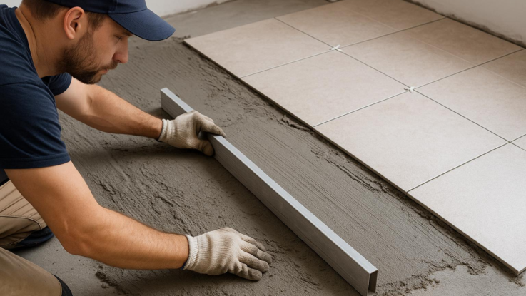 Jak srovnat podklad pod dlaždice. Vyhnete se pozdějším problémům