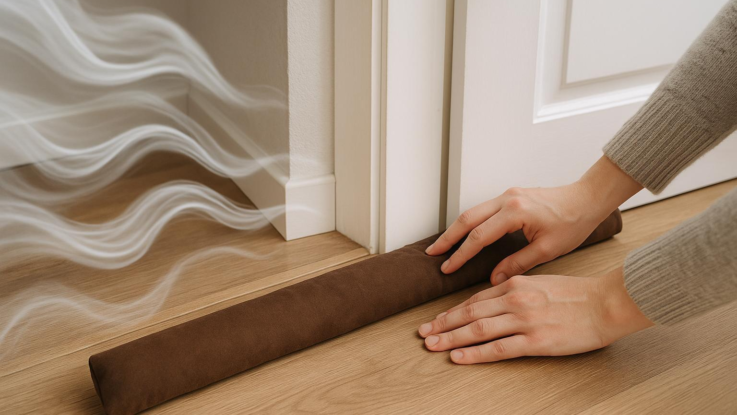 Jak omezit průvan v bytě. Tento trik ho okamžitě omezí