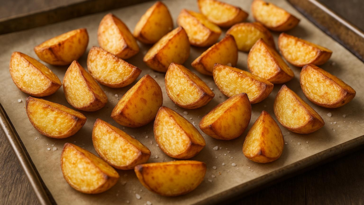 Křupavé pečené brambory i bez oleje? Stačí malá změna v postupu