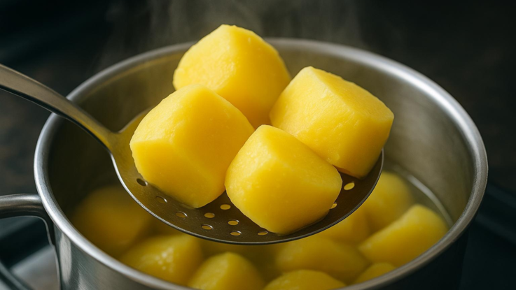Brambory zůstanou žluté a nerozpadnou se. Už nikdy je nebudete vařit jinak