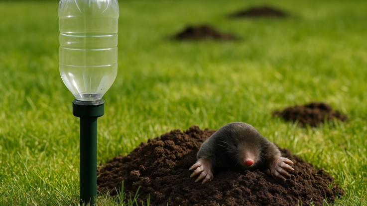 Jak ochránit trávník před krtky. Stačí levná pomůcka