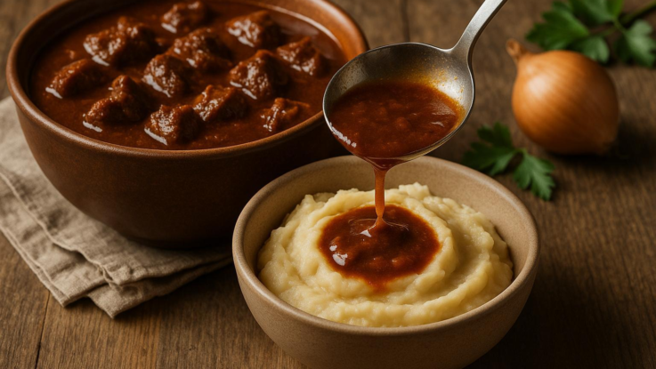 jak zjemnit gulas bez smetany tento trik pouzivaji hospodynky uz desitky let Jak zjemnit guláš bez smetany. Tento trik používají hospodyňky už desítky let