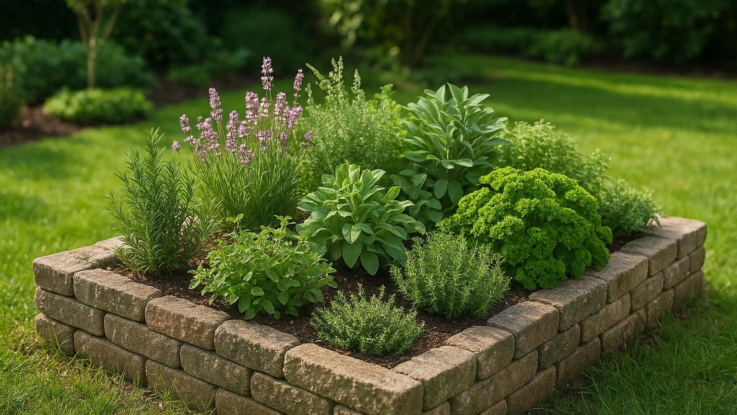 Jak vytvořit bylinkový záhon. Krásný a užitečný doplněk zahrady