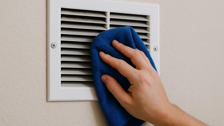 Jak vyčistit výdechy ventilace. Zlepšíte proudění vzduchu
