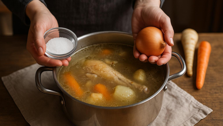 jak napravit zkazeny vyvar vyzkousejte triky nasich babicek Jak napravit zkažený vývar. Vyzkoušejte triky našich babiček