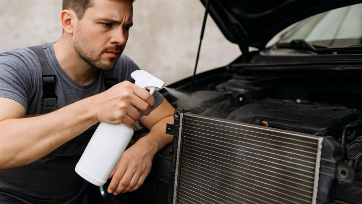 Jak vyčistit chladič. Motor se nebude přehřívat