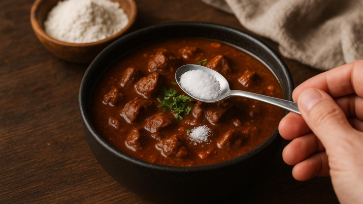 presoleny gulas da se zachranit timto postupem Přesolený guláš? Dá se zachránit tímto postupem