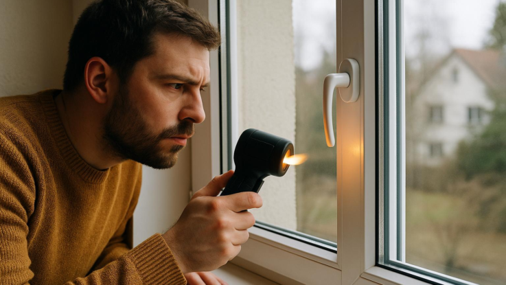 Jak najít netěsnosti v oknech. Odhalíte je během pár sekund