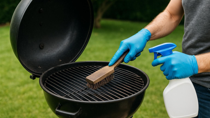 Jak vyčistit zahradní gril. Bude jako nový během pár minut