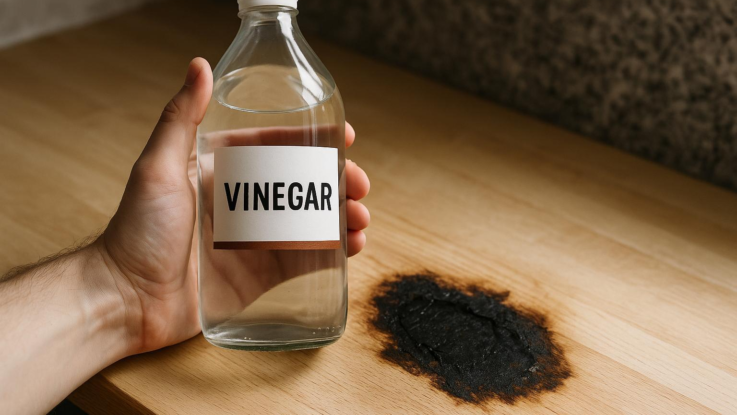 Pozor na nesprávné použití octa. Může poškodit některé povrchy