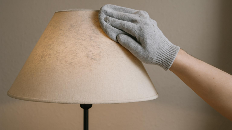 jak vycistit lampu od prachu pomuze obycejna ponozka Jak vyčistit lampu od prachu. Pomůže obyčejná ponožka