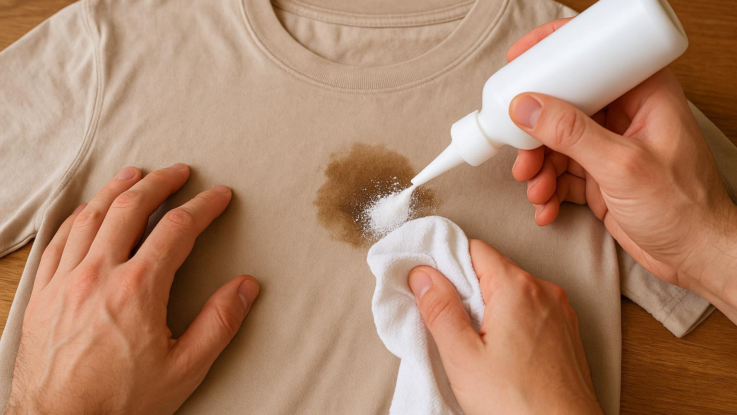 Jak odstranit mastné skvrny z oblečení. Vyzkoušejte jednoduchou metodu